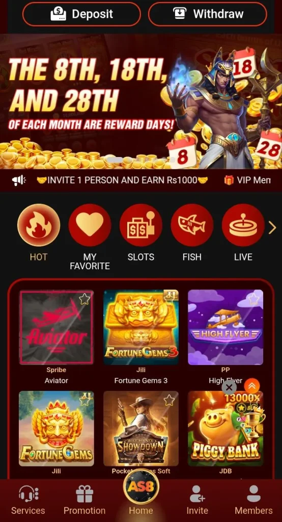 As8 online Game