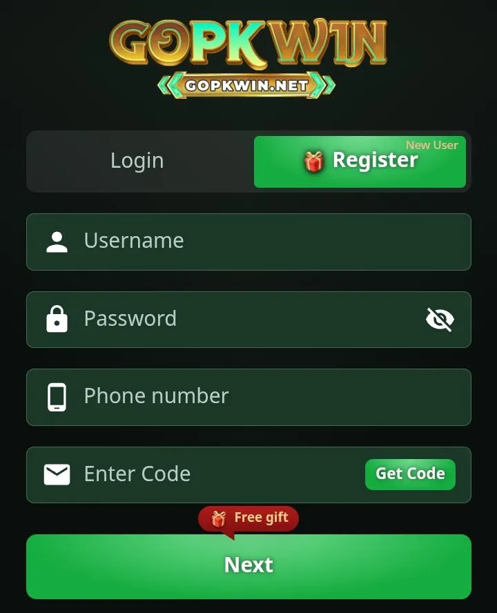 Go pk win login