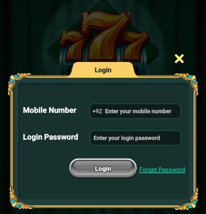 Pk777 login