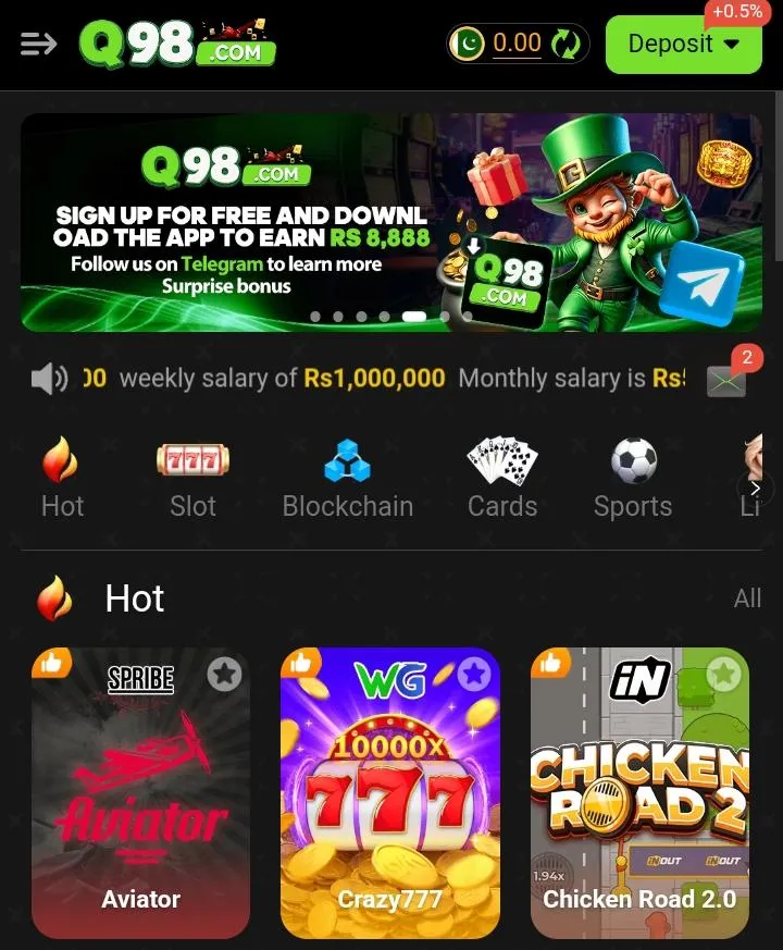 Q98game apk