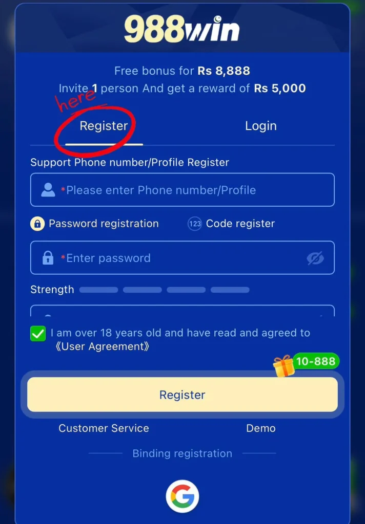 98Win Game APK Download 2026 – Register, Login & Earn Online 4 98win registration