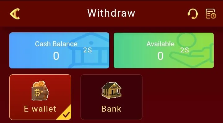 Withdraw funds
