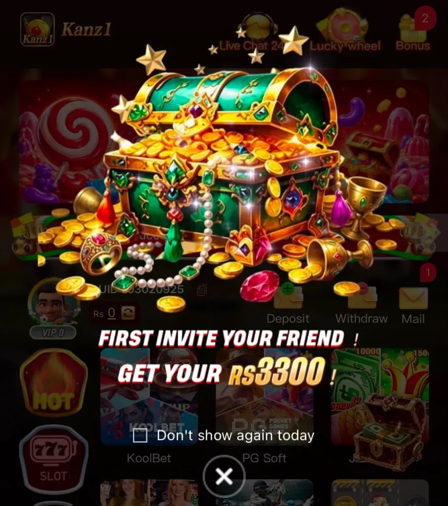 bonuses in K1 Game