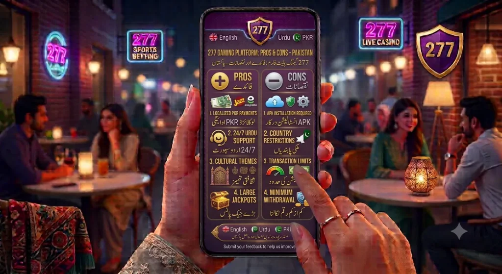 277 Game APK Download Latest Version for Android in Pakistan (2026 Guide) 17 277 Game pros and cons casino app Pakistan