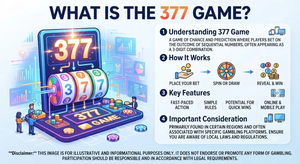 377 Game – Complete Guide, Login, Download, Bonuses & Playing Tips in Pakistan (2026) 3 377 Game dashboard and game lobby