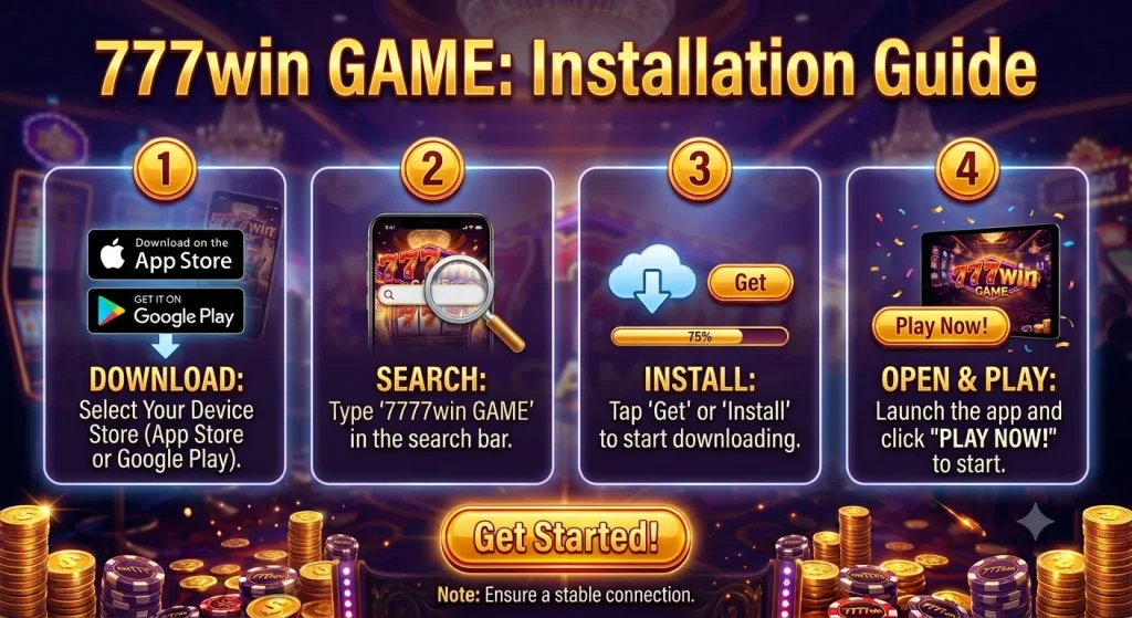 7777win Game Download and APK Guide 4 7777win game installation