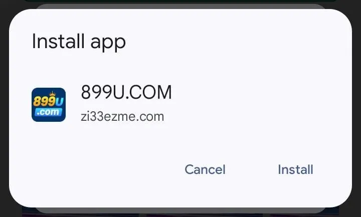 89u Installation method