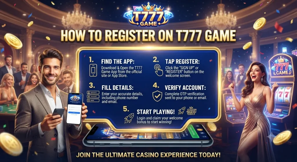 T777 Game Download Latest Version for Android in Pakistan 2026 4 Register on T777 Game