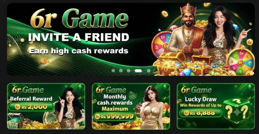 6r Game APK Download Latest Version for Android in Pakistan (2026) 3 VIP rewards and bonus program gaming app