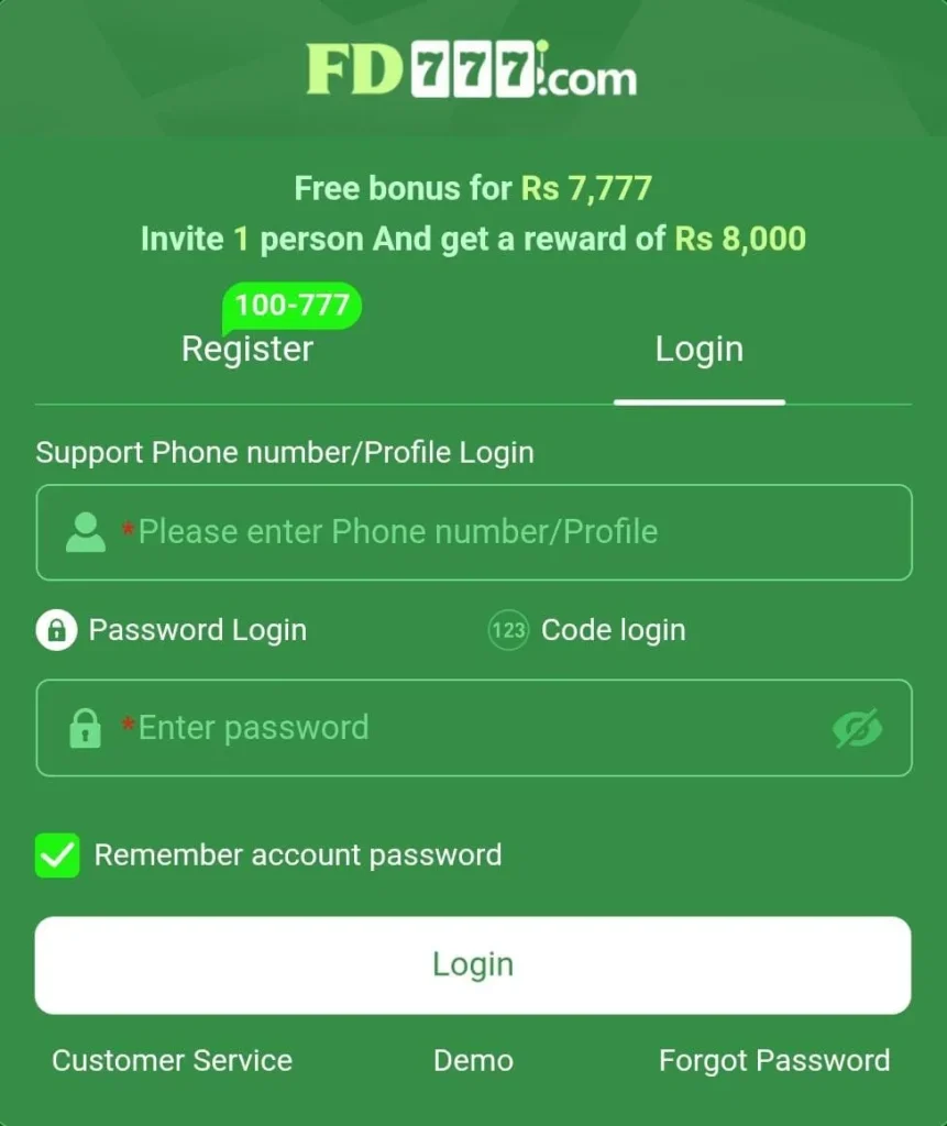 fd777 game login